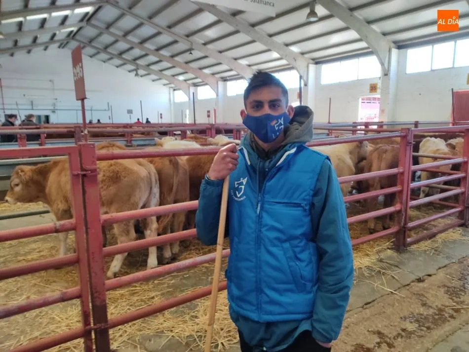 Pepe Nicolaev en el recinto ferial de Salamanca. | Jorge Holguera