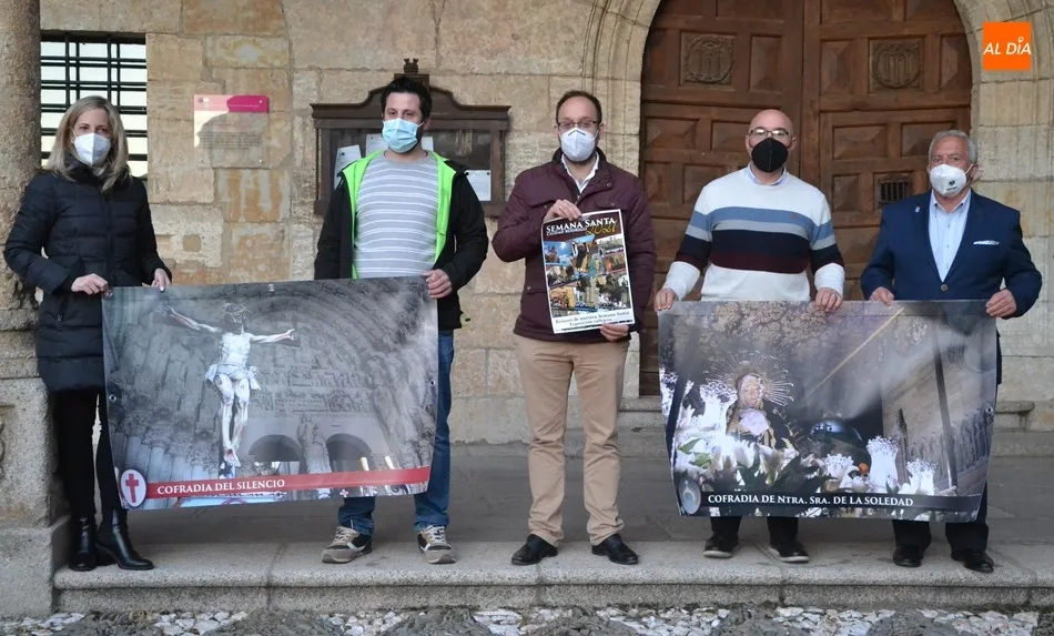 Los 19 pasos de la Semana Santa se harán presentes en la Plaza Mayor a través de unos posters  