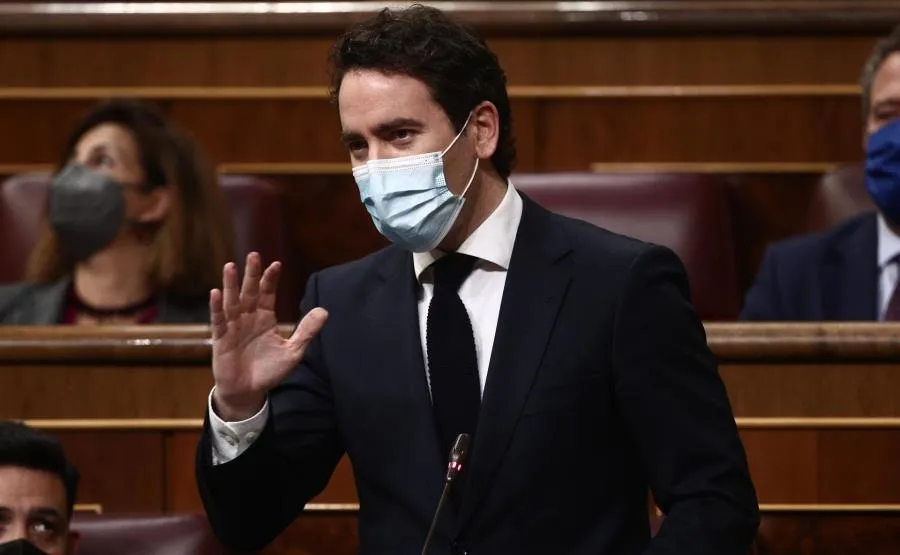 El secretario general del Partido Popular, Teodoro García Egea. Foto E. Parra. POOL - EP