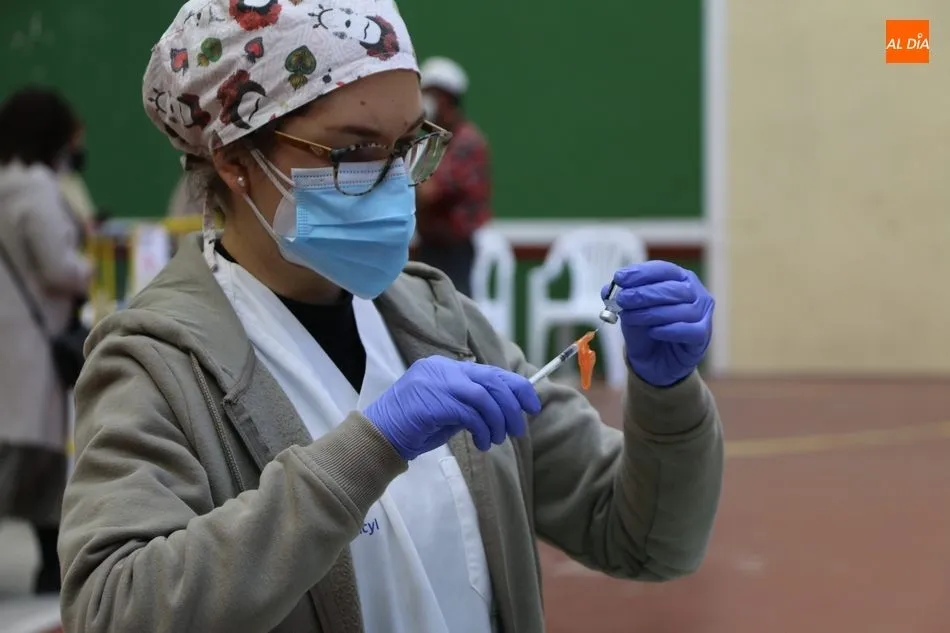 Foto 3 - Nueva vacunaci&oacute;n masiva en la comarca de Vitigudino con la administraci&oacute;n de 287 dosis de Pfizer  