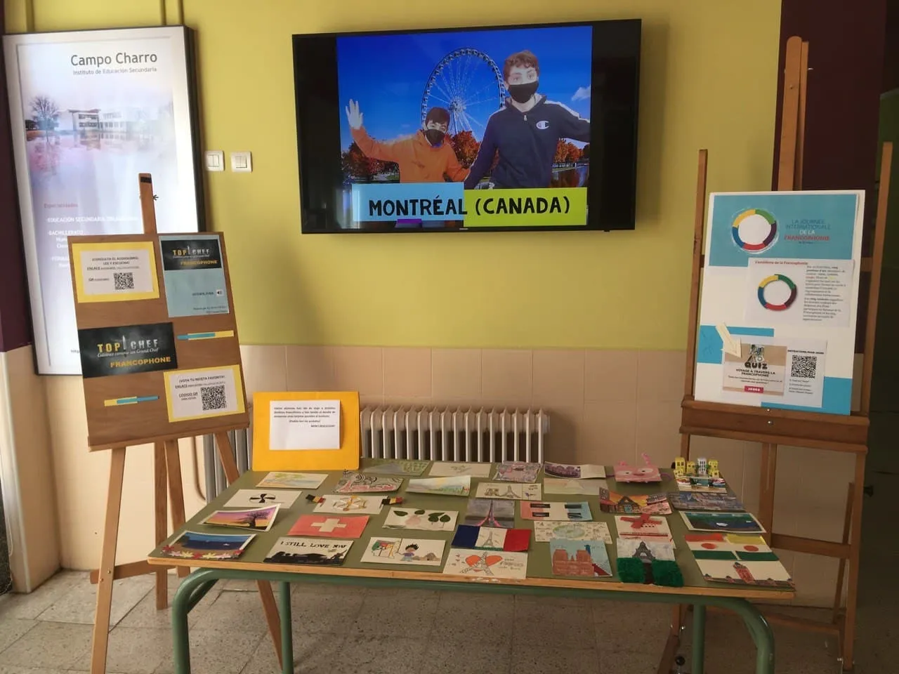 Foto 4 - El IES Campo Charro de La Fuente celebra el D&iacute;a de la Francofon&iacute;a y entrega los premios del...