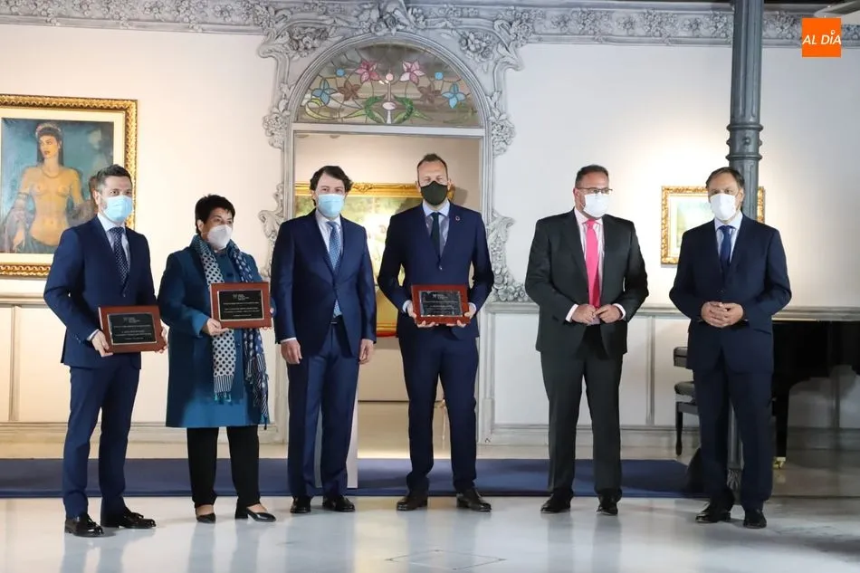 La Casa Lis ha servido de marco para esta reunión de alcaldes en plena pandemia - Lydia González