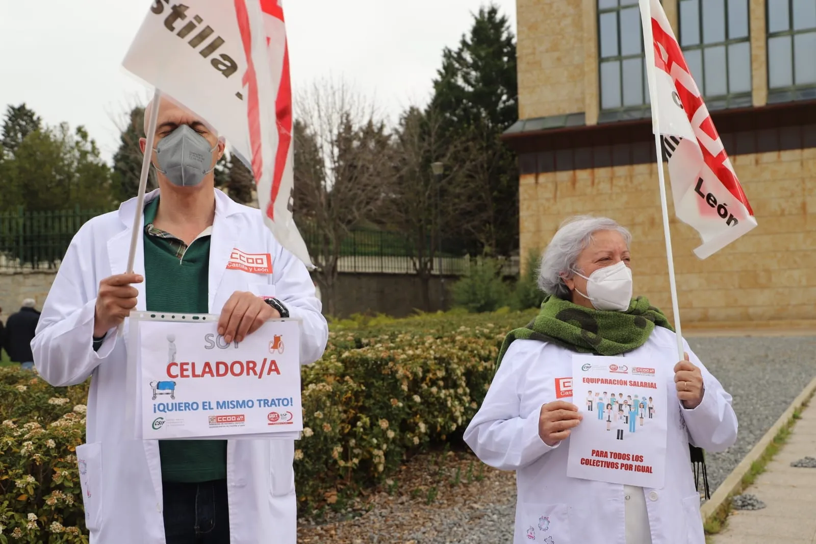 Foto 10 - CCOO, CSIF y UGT piden que las mejoras para enfermeras equiparen a todos los empleados p&uacute;blicos de ...
