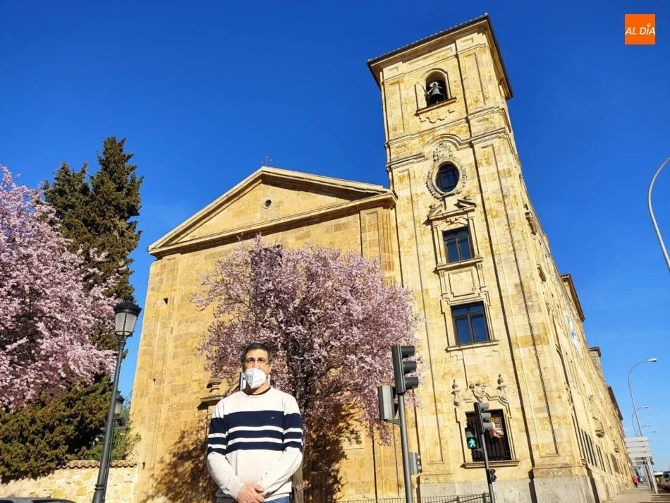 Primitivo Moya, presidente de la Cofradía de  la oración de Jesús en el monte de los olivos. |JOrge Hogueraa