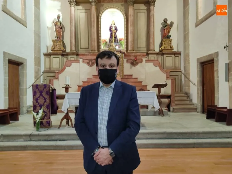 Emilio Alberto Sánchez Tabernero, hermano mayor de la Congregación de Jesús Rescatado. | Jorge Holguera