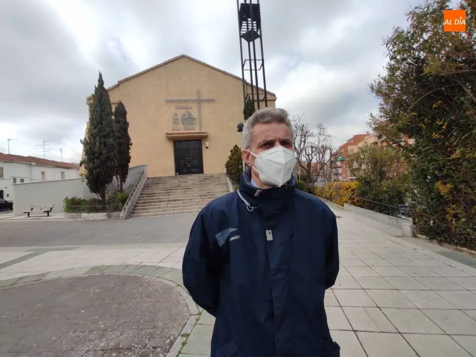 Julio Pérez Macías, presidente de la Hermandad del Silencio