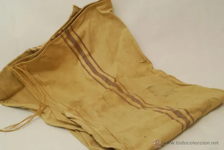 Antiguos costales o sacos. Foto: todocoleccion.net