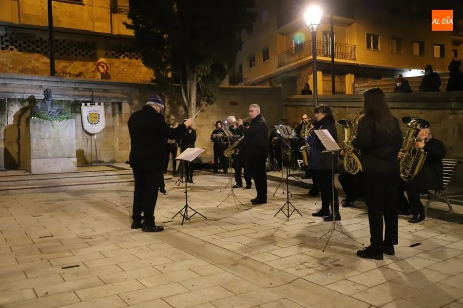 La Banda Tomás Bretón en un concierto el pasado mes de diciembre - Archivo