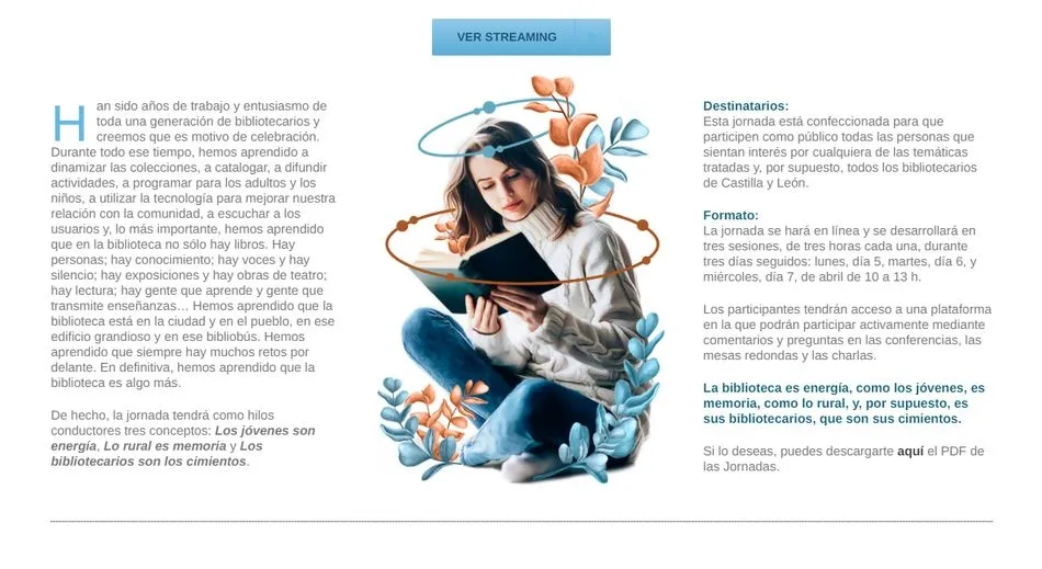 La Junta ofrece actividades virtuales por el 30 aniversario del Sistema de Bibliotecas