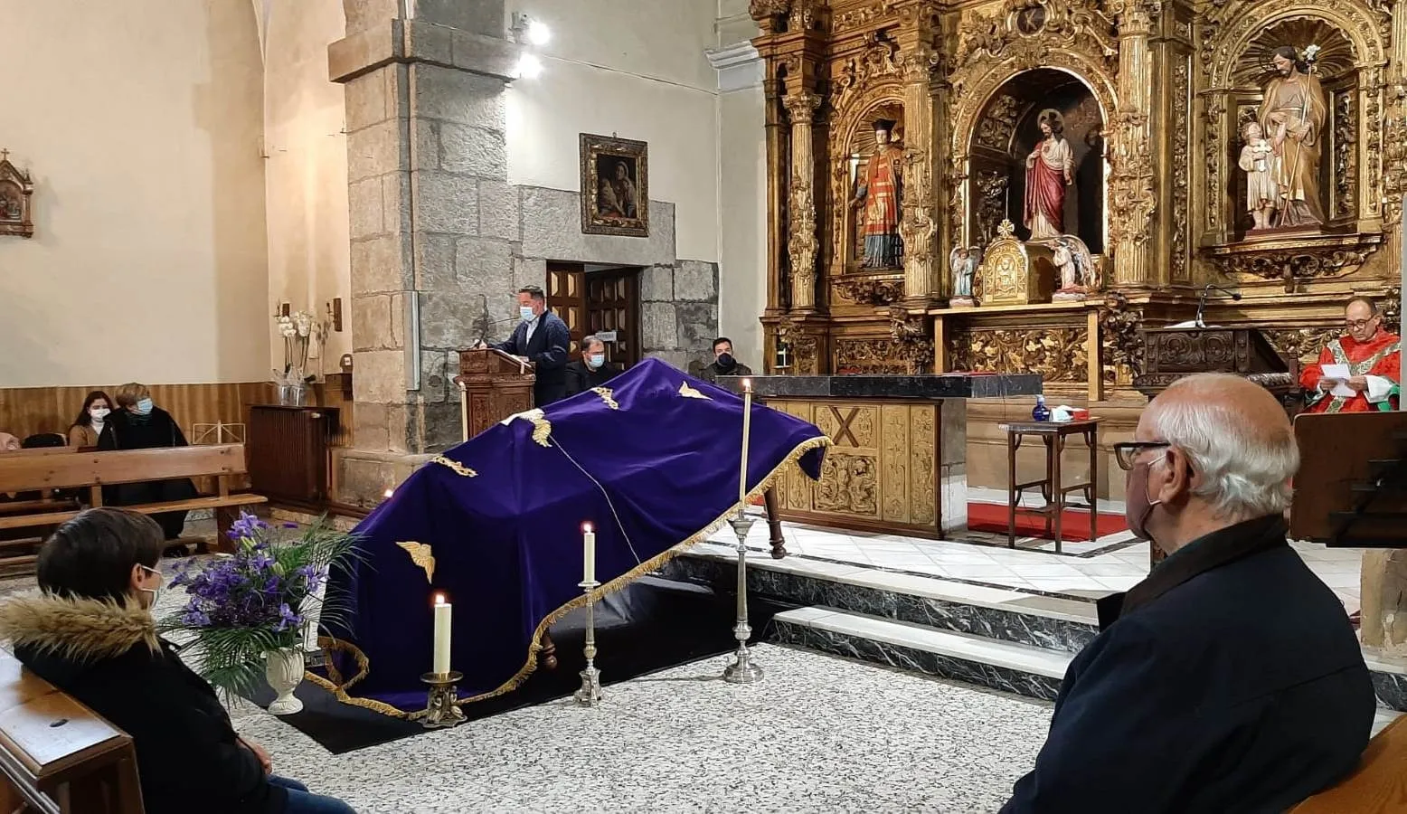 Foto 2 - El Cristo Bendito de San Andr&eacute;s protagoniza los d&iacute;as centrales de la Semana Santa en su parroquia ...