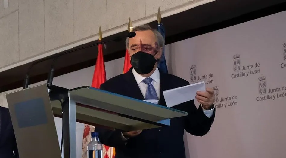 Rueda de prensa de Mariano Barbacid en Salamanca. Foto EP