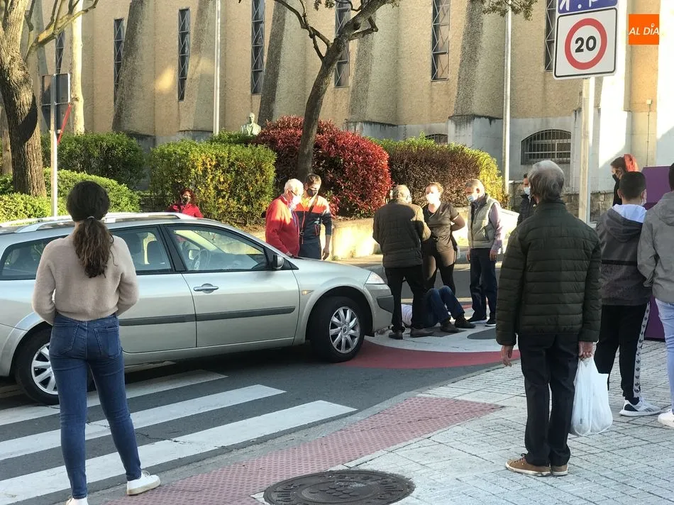 Foto 2 - Herida una mujer en un atropello en el barrio de Pizarrales&nbsp;