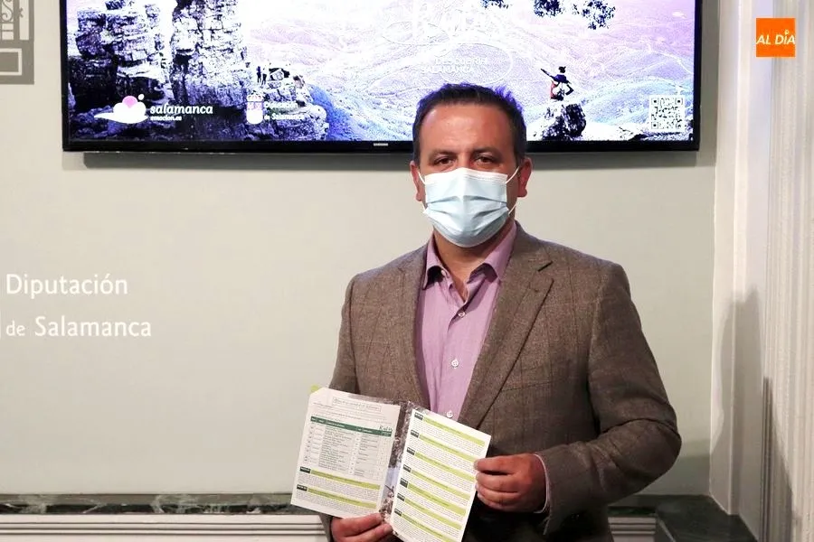 El delegado del área de Turismo, Francisco Javier García Hidalgo, en la presentación de estas rutas. Foto de Guillermo García