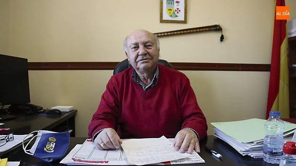 José María Regalado, alcalde de Bañobárez / CORRAL