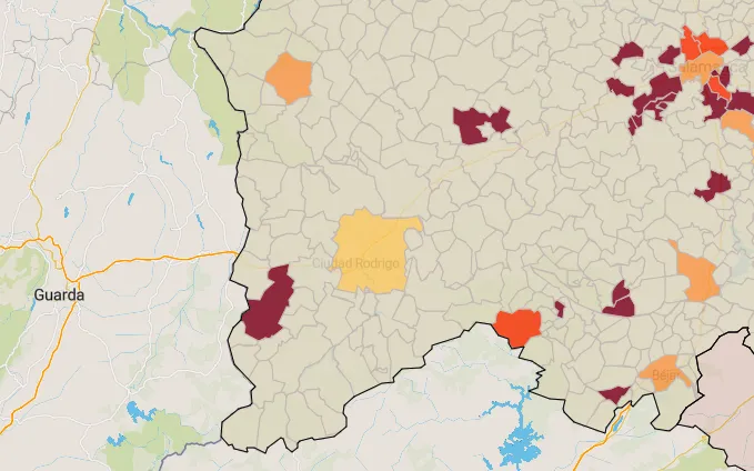 El conjunto de las 7 zonas básicas suma 4 positivos, el mayor incremento diario desde el 1 de...