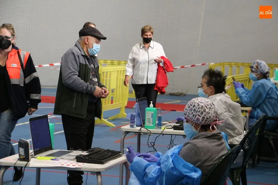 Foto 7 - Finaliza la jornada de vacunaci&oacute;n en Guijuelo con m&aacute;s de mil dosis administradas