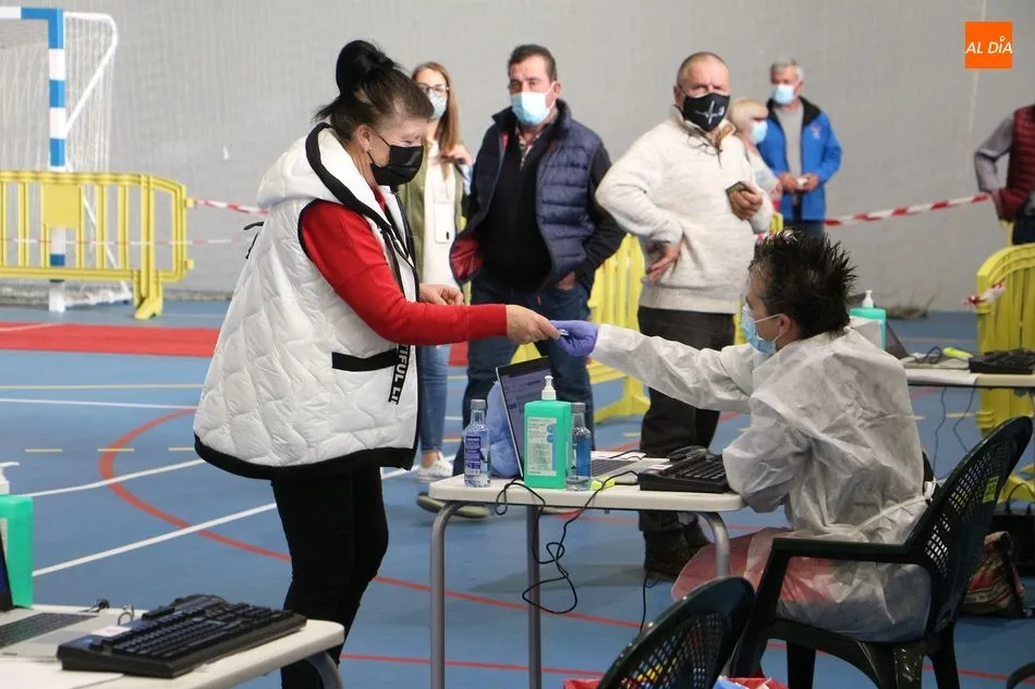 Foto 5 - Finaliza la jornada de vacunaci&oacute;n en Guijuelo con m&aacute;s de mil dosis administradas