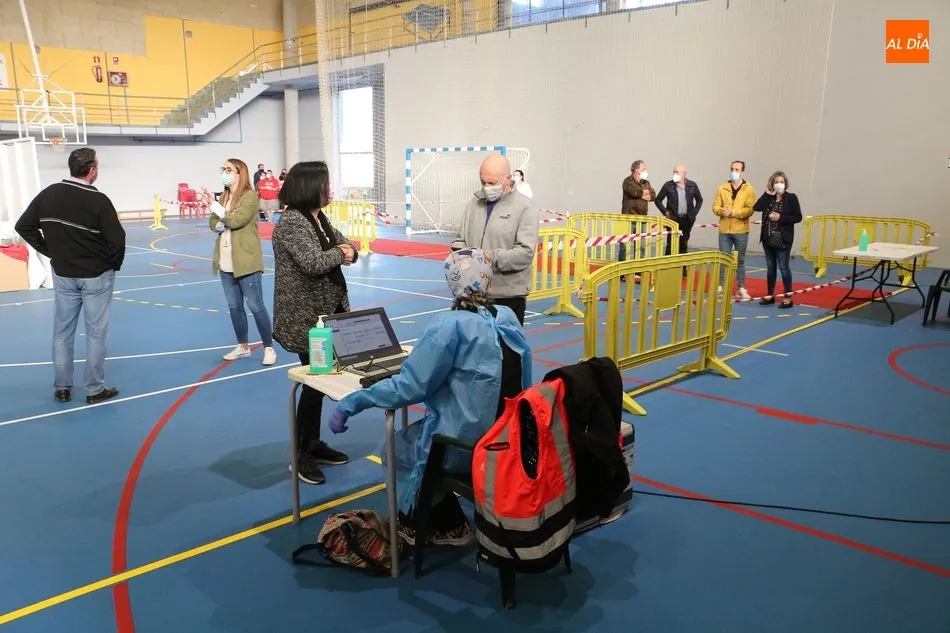 Foto 3 - Finaliza la jornada de vacunaci&oacute;n en Guijuelo con m&aacute;s de mil dosis administradas