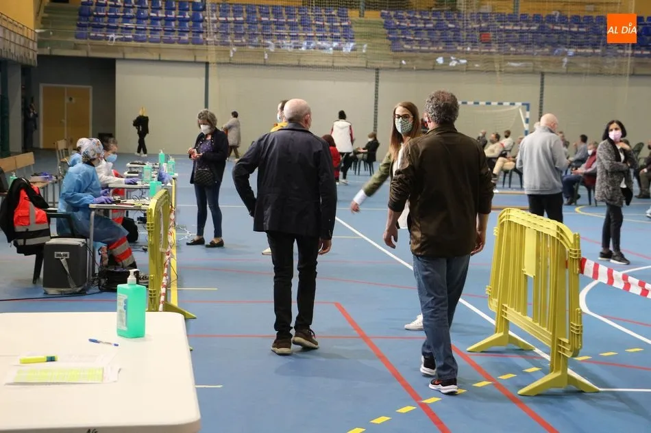 Foto 2 - Finaliza la jornada de vacunaci&oacute;n en Guijuelo con m&aacute;s de mil dosis administradas
