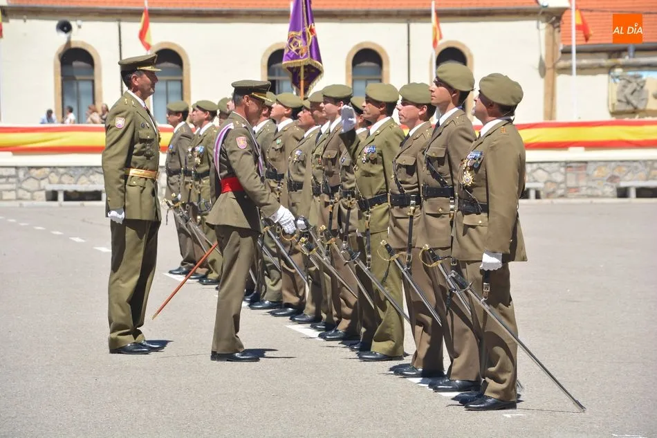 Foto de archivo de un acto anterior en el cuartel General Arroquia
