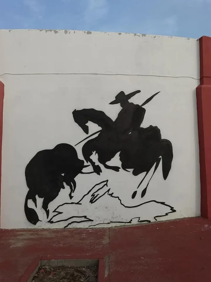 Foto 4 - Kikeartmd decora la plaza de toros de Villoria&nbsp;  