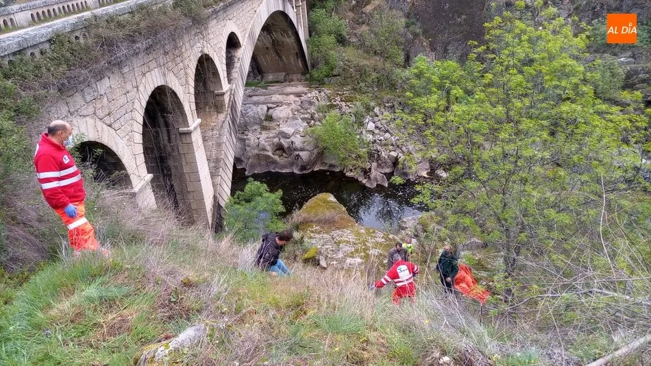 La zona en la que se produjo el accidente era de difícil acceso