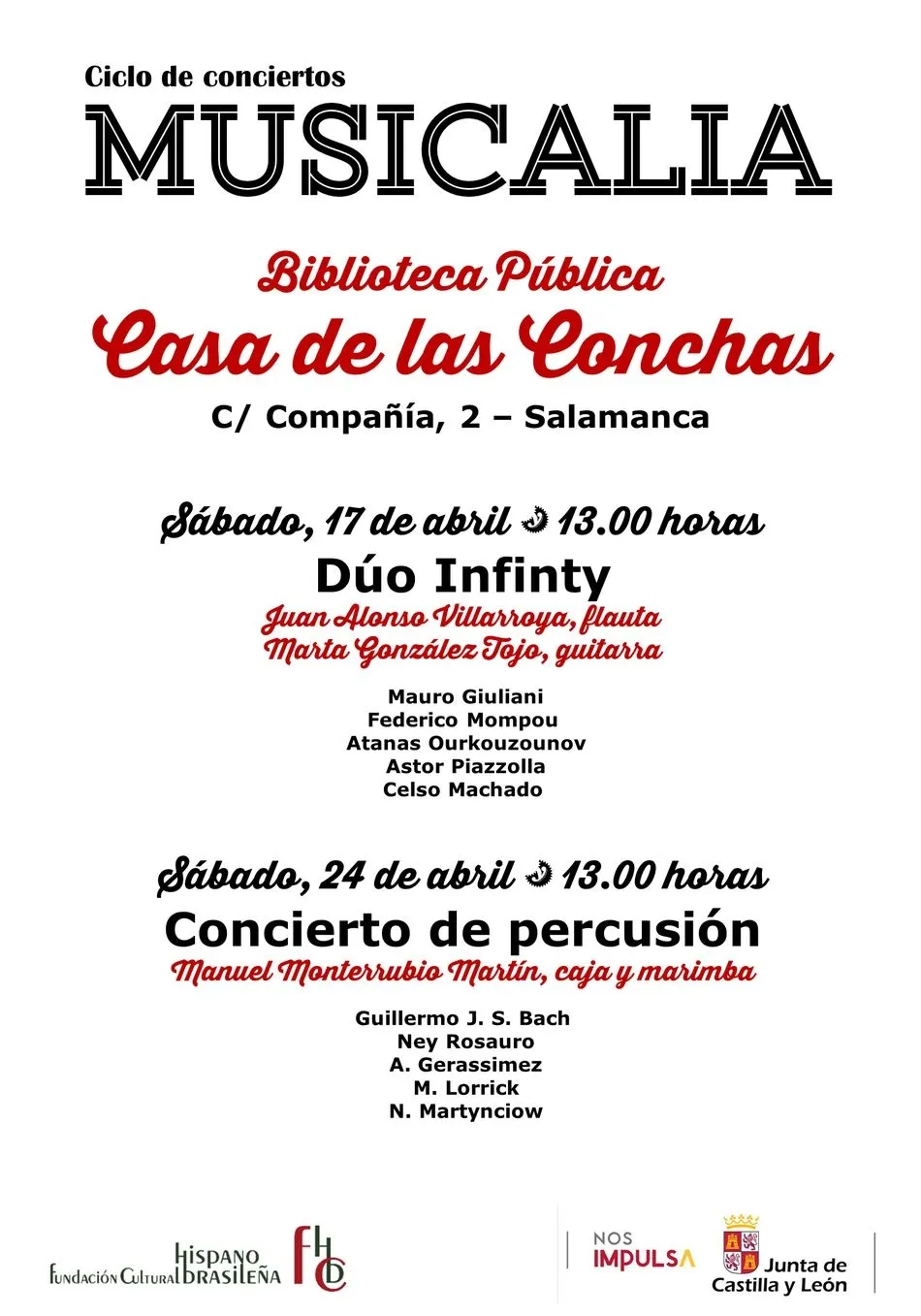 Foto 2 - El COSCYL ofrece conciertos y cursos para la pr&oacute;xima semana