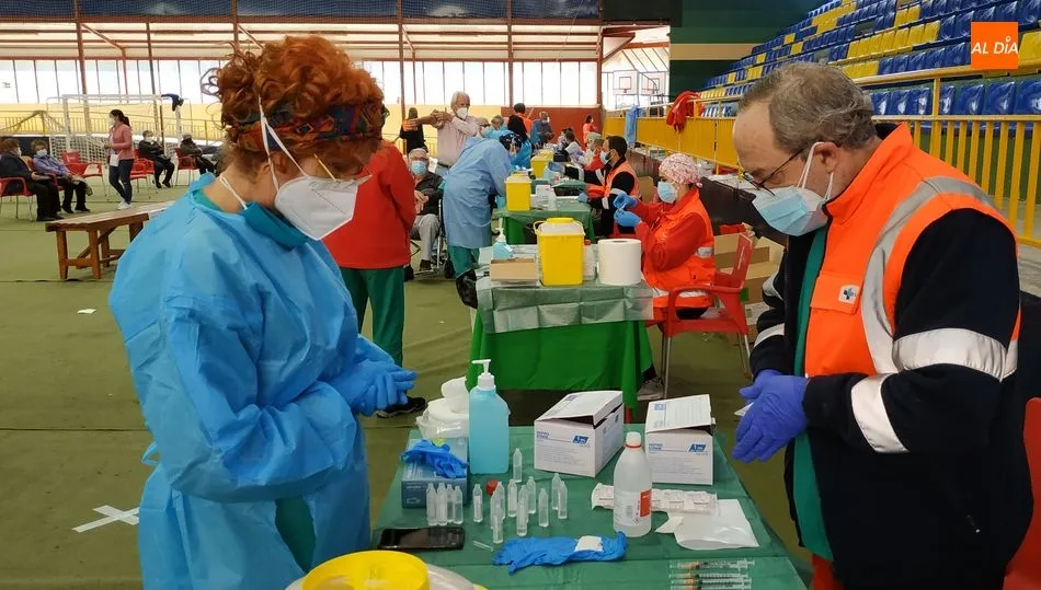 Vacunaciones en Béjar contra el COVID-19