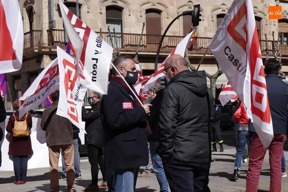 Foto 7 - &nbsp;#AhoraS&iacute;Toca, nueva movilizaci&oacute;n de UGT y CCOO para que el Gobierno cumpla sus promesas