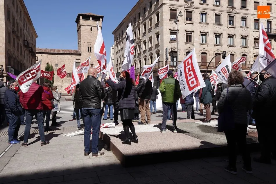 Foto 6 - &nbsp;#AhoraS&iacute;Toca, nueva movilizaci&oacute;n de UGT y CCOO para que el Gobierno cumpla sus promesas