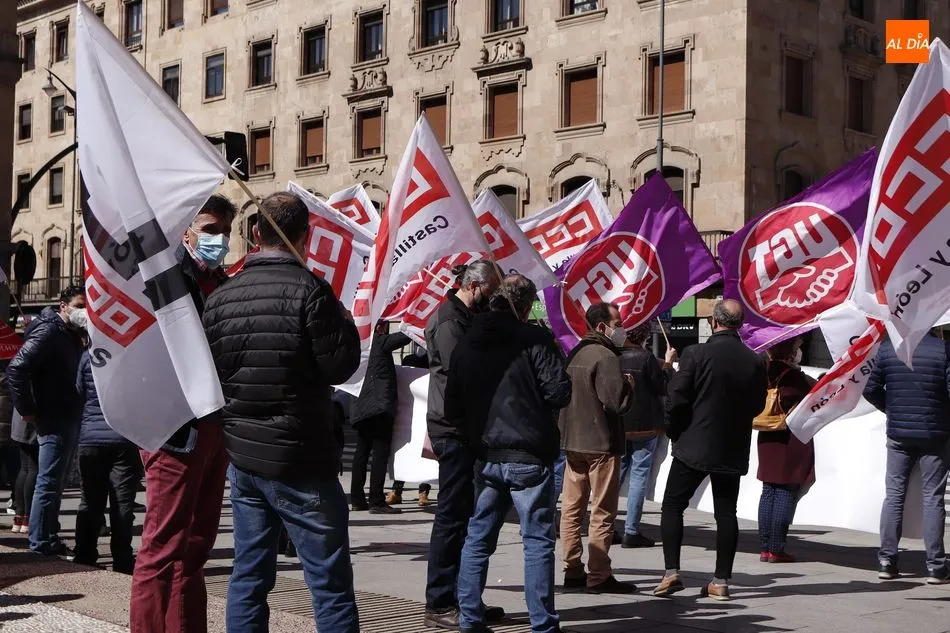 Foto 5 - &nbsp;#AhoraS&iacute;Toca, nueva movilizaci&oacute;n de UGT y CCOO para que el Gobierno cumpla sus promesas
