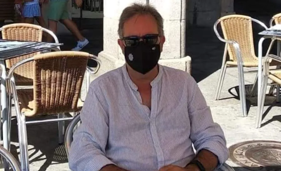 Alberto Cea García, uno de los salmantinos vacunados con AstraZeneca en el grupo de menores de 70 años