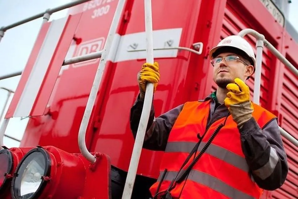 Trabajador de DB Bahn