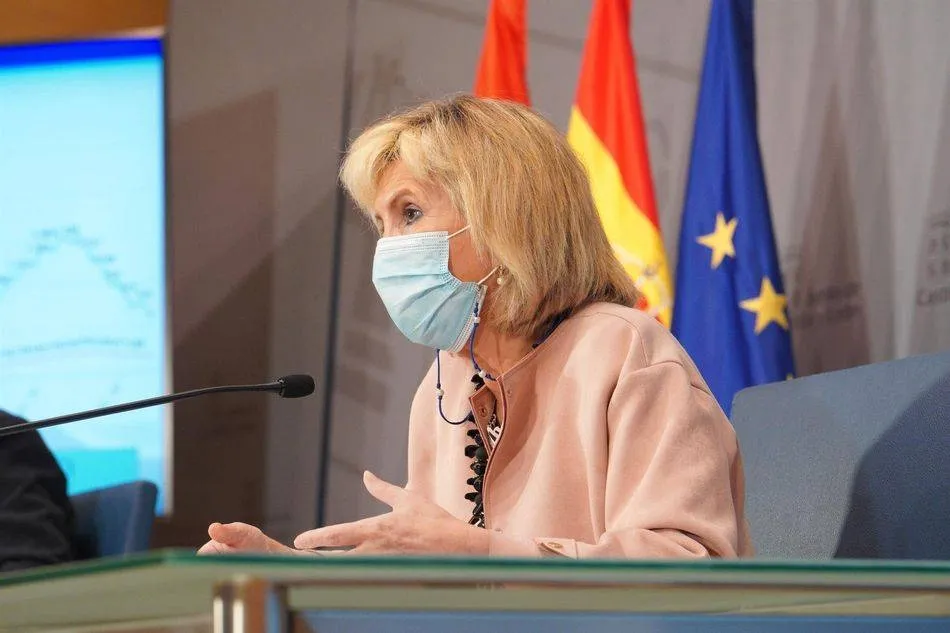 Verónica Casado, consejera de Sanidad de Castilla y León, en una imagen de archivo