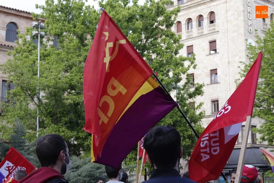 Foto 9 - Concentraci&oacute;n en Salamanca para reivindicar la tercera Rep&uacute;blica&nbsp;