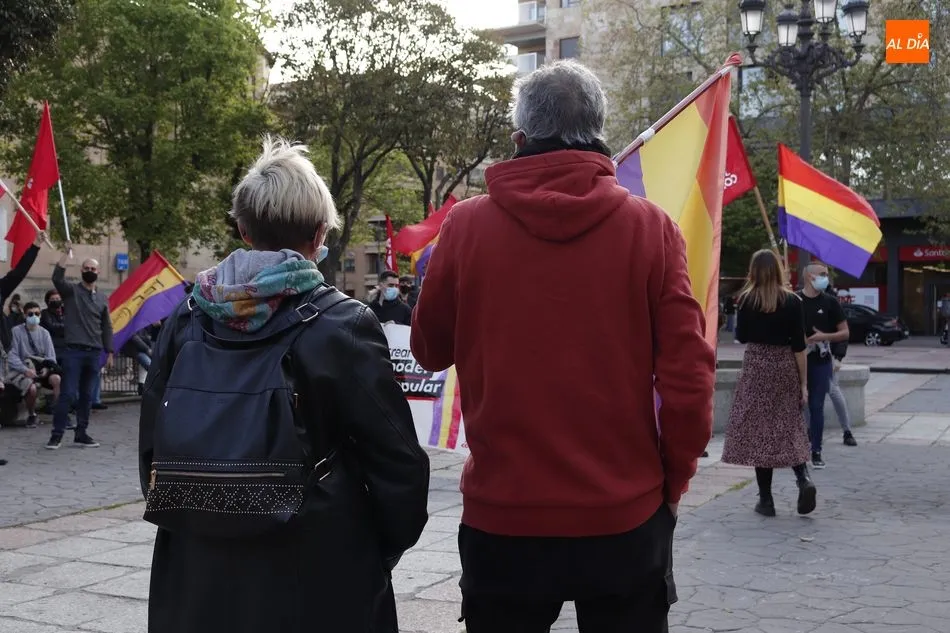 Foto 8 - Concentraci&oacute;n en Salamanca para reivindicar la tercera Rep&uacute;blica&nbsp;