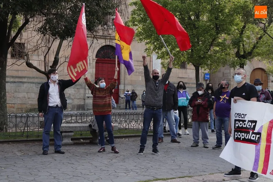 Foto 6 - Concentraci&oacute;n en Salamanca para reivindicar la tercera Rep&uacute;blica&nbsp;