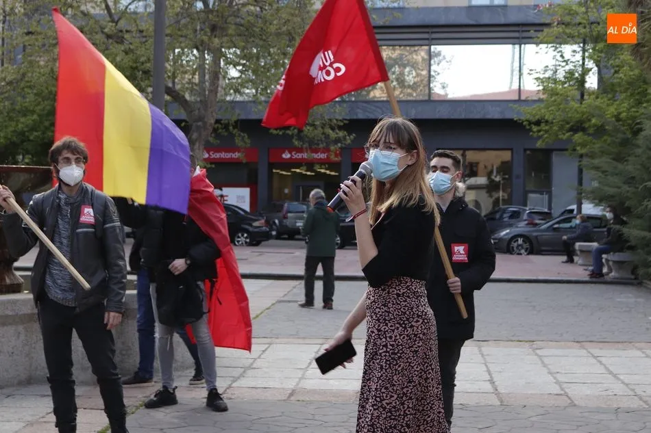 Foto 5 - Concentraci&oacute;n en Salamanca para reivindicar la tercera Rep&uacute;blica&nbsp;