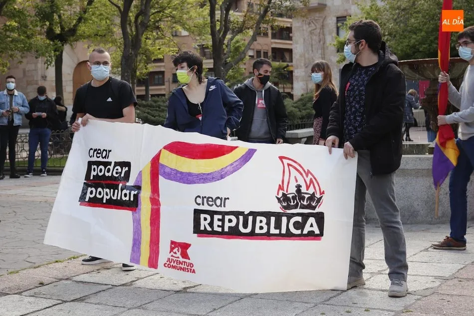 Foto 4 - Concentraci&oacute;n en Salamanca para reivindicar la tercera Rep&uacute;blica&nbsp;
