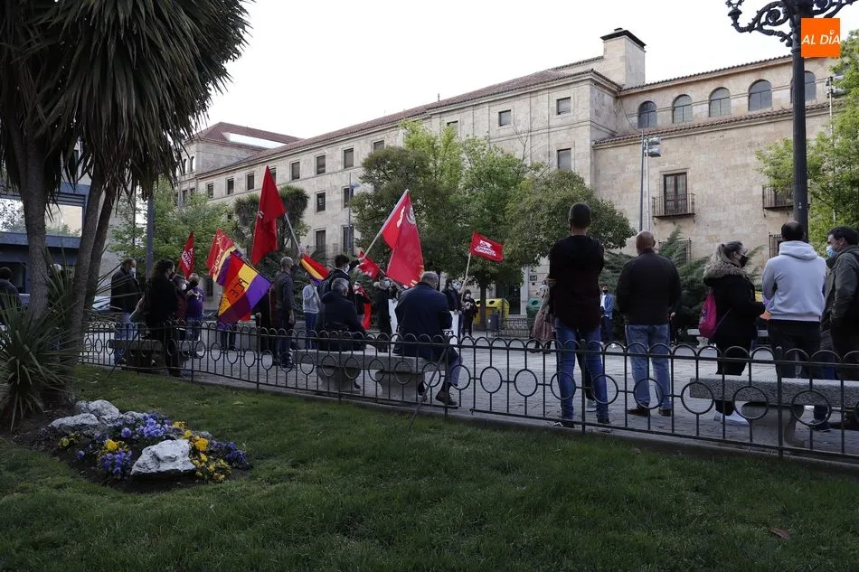 Foto 3 - Concentraci&oacute;n en Salamanca para reivindicar la tercera Rep&uacute;blica&nbsp;