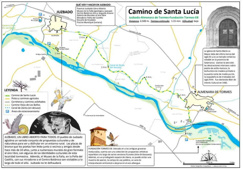 Foto 2 - El Camino de Santa Luc&iacute;a, un recorrido por la margen derecha del Tormes&nbsp;