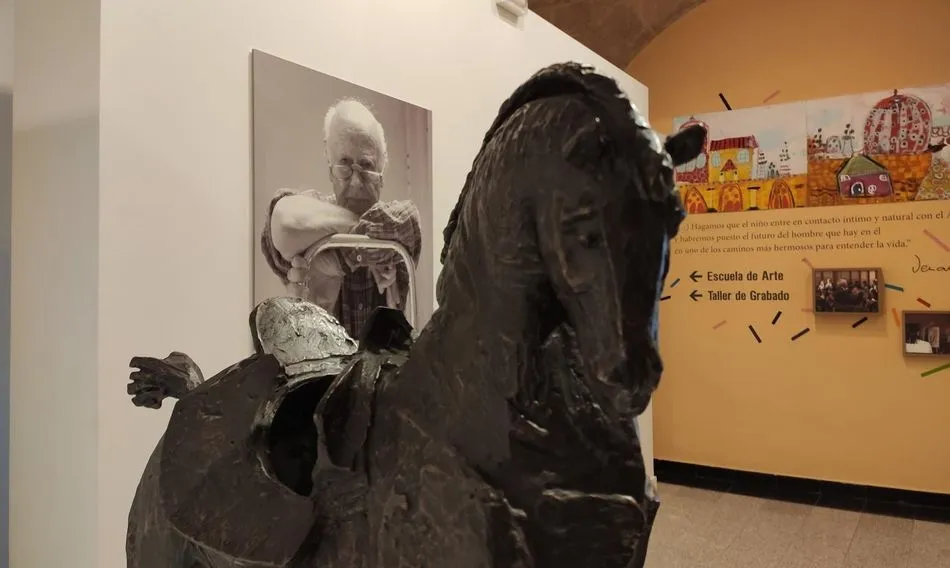 Exposición de Venancio Blanco en la sala Santo Domingo de la Cruz en Salamanca. - EUROPA PRESS