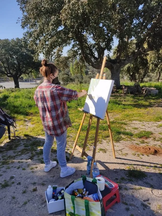 Foto 10 - &Eacute;xito del II Certamen de Pintura en la Naturaleza, organizado por Terradillos