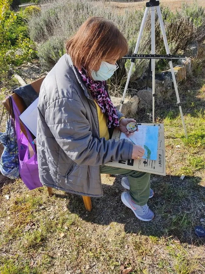 Foto 8 - &Eacute;xito del II Certamen de Pintura en la Naturaleza, organizado por Terradillos