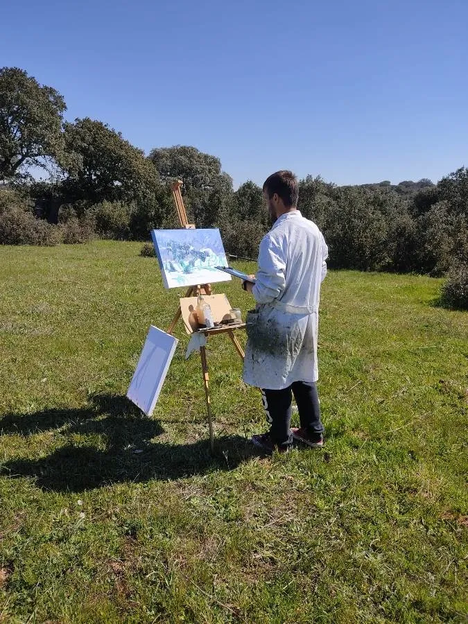Foto 7 - &Eacute;xito del II Certamen de Pintura en la Naturaleza, organizado por Terradillos