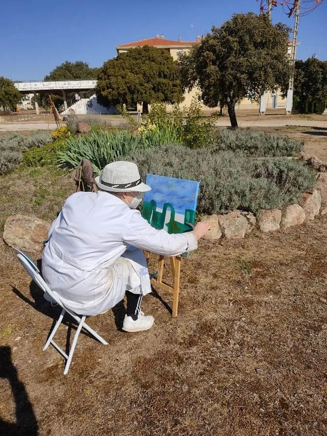 Foto 4 - &Eacute;xito del II Certamen de Pintura en la Naturaleza, organizado por Terradillos