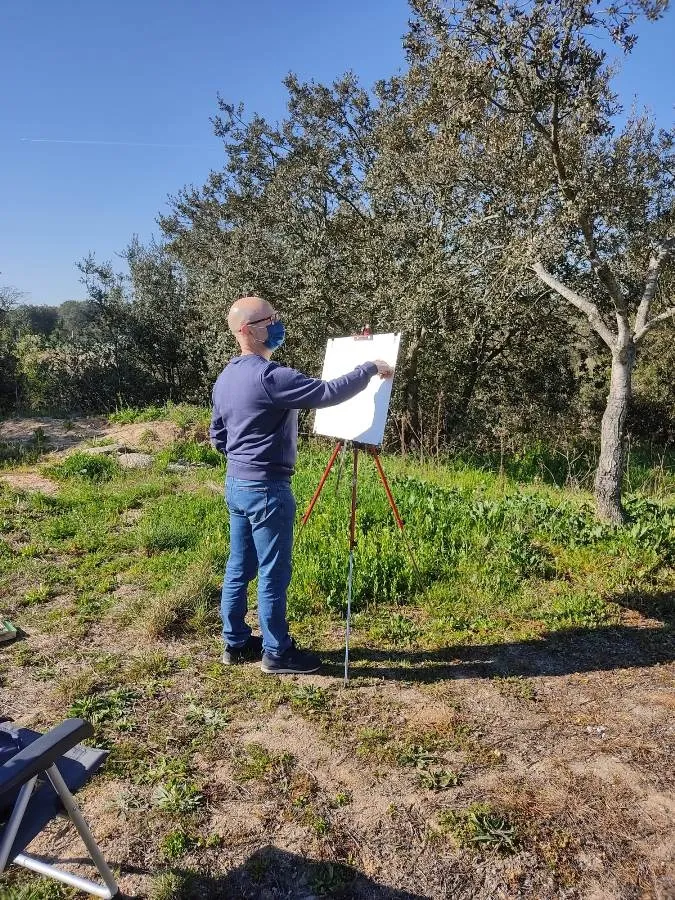 Foto 3 - &Eacute;xito del II Certamen de Pintura en la Naturaleza, organizado por Terradillos