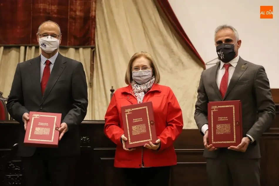 Presentación del libro Impresos Comuneros en el Paraninfo de la USAL. Foto de Lydia González
