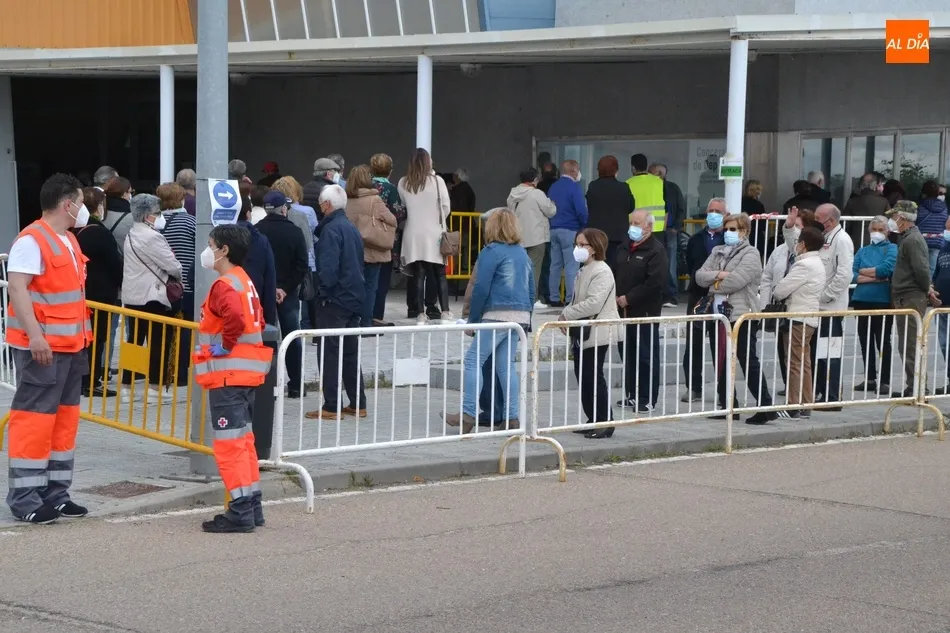 La Zona Básica de Ciudad Rodrigo vive su mayor jornada de vacunación hasta ahora con 1.700...