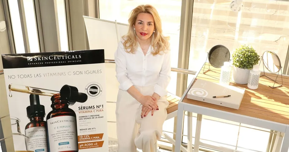 Inmaculada Vicente, farmacéutica asistencial en la farmacia Lisboa